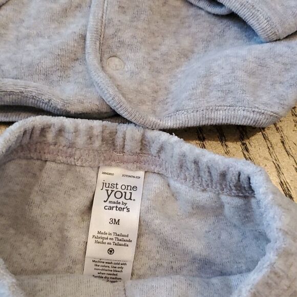 3 month by Carters jacket and footed pants. - Picture 5 of 6